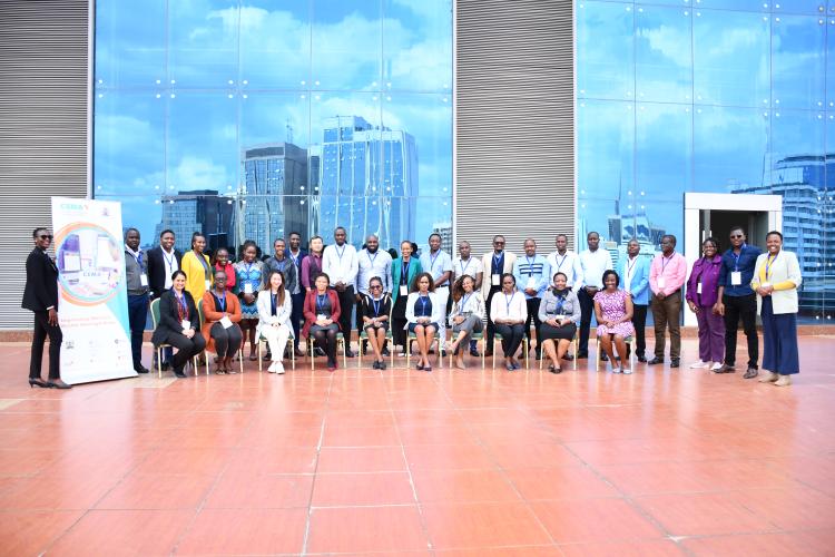 Group photo of HTA training participants